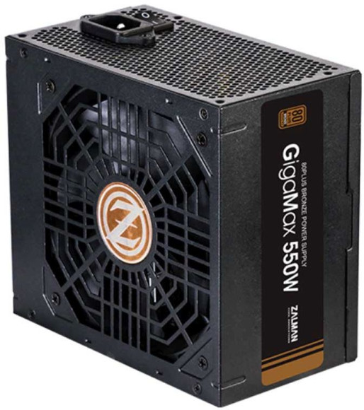 Блок питания Zalman ATX 550W ZM550-GVII 80+ bronze (20+4pin) APFC 120mm fan 5xSATA RTL