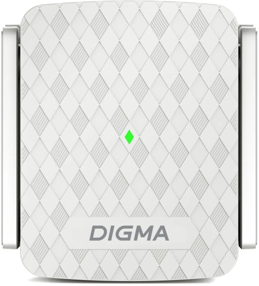 Повторитель беспроводного сигнала Digma D-WR400 AC1200 10/100BASE-TX/Wi-Fi белый Повторитель беспроводного сигнала Digma D-WR400 AC1200 10/100BASE-TX/Wi-Fi белый