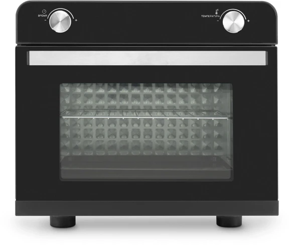 Мини-печь Hyundai MIO-HY087 36л. 1700Вт серебристый/черный