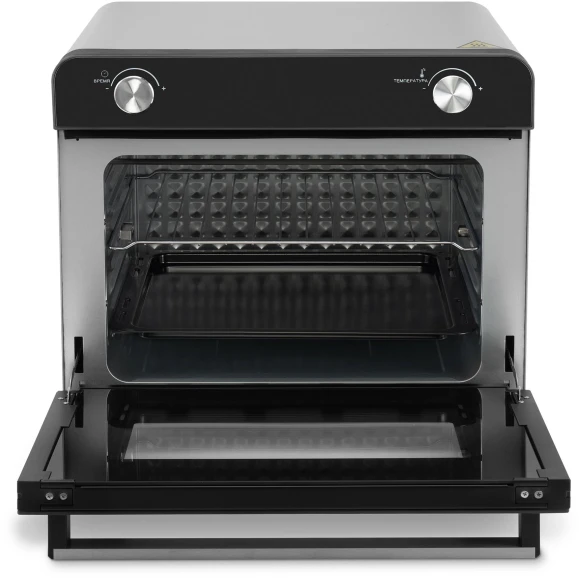 Мини-печь Hyundai MIO-HY087 36л. 1700Вт серебристый/черный