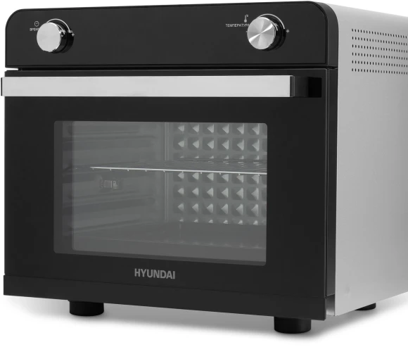 Мини-печь Hyundai MIO-HY087 36л. 1700Вт серебристый/черный