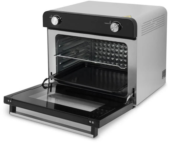 Мини-печь Hyundai MIO-HY087 36л. 1700Вт серебристый/черный