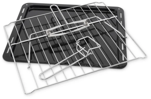 Мини-печь Hyundai MIO-HY087 36л. 1700Вт серебристый/черный