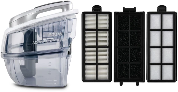 Пылесос Vitek VT-1833 PR 1800Вт жемчужный/синий