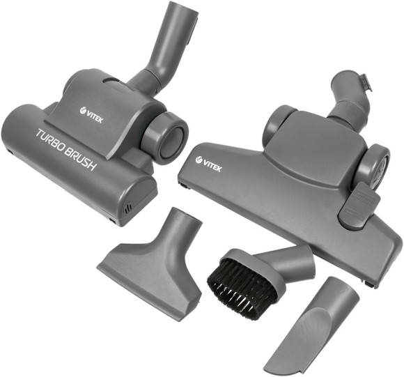 Пылесос Vitek VT-1833 PR 1800Вт жемчужный/синий