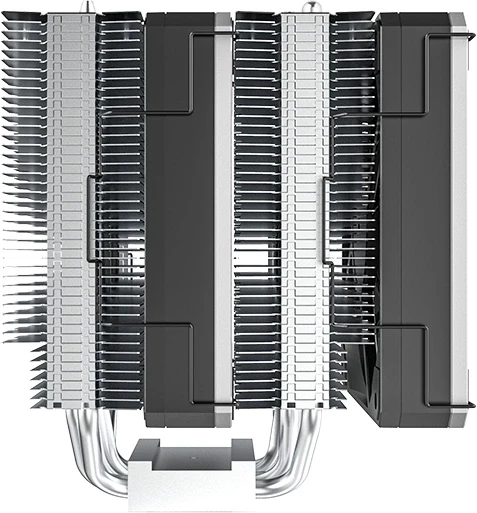 Устройство охлаждения(кулер) Montech Metal DT24 Base Soc-AM5/AM4/1200/1700/1851 черный 4-pin 26dB Al+Cu 270W 1530gr Ret Устройство охлаждения(кулер) Montech Metal DT24 Base Soc-AM5/AM4/1200/1700/1851 черный 4-pin 26dB Al+Cu 270W 1530gr Ret