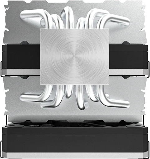 Устройство охлаждения(кулер) Montech Metal DT24 Base Soc-AM5/AM4/1200/1700/1851 черный 4-pin 26dB Al+Cu 270W 1530gr Ret Устройство охлаждения(кулер) Montech Metal DT24 Base Soc-AM5/AM4/1200/1700/1851 черный 4-pin 26dB Al+Cu 270W 1530gr Ret