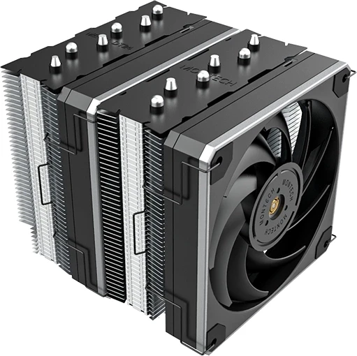 Устройство охлаждения(кулер) Montech Metal DT24 Base Soc-AM5/AM4/1200/1700/1851 черный 4-pin 26dB Al+Cu 270W 1530gr Ret Устройство охлаждения(кулер) Montech Metal DT24 Base Soc-AM5/AM4/1200/1700/1851 черный 4-pin 26dB Al+Cu 270W 1530gr Ret