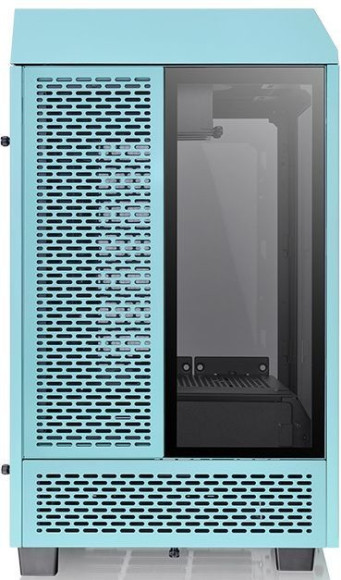 Корпус Thermaltake The Tower 100 Turquoise голубой без БП miniITX 1x120mm 3x140mm 2xUSB3.0 audio bott PSU Корпус Thermaltake The Tower 100 Turquoise голубой без БП miniITX 1x120mm 3x140mm 2xUSB3.0 audio bott PSU