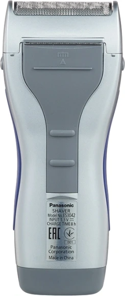 Бритва сетчатая Panasonic ES3042 реж.эл.:1 питан.:аккум. серебристый/синий