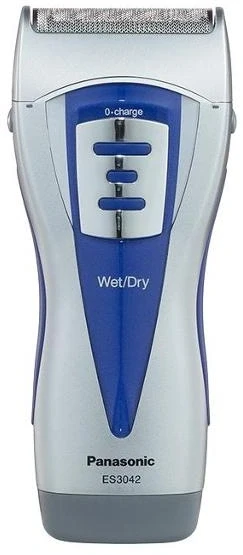 Бритва сетчатая Panasonic ES3042 реж.эл.:1 питан.:аккум. серебристый/синий
