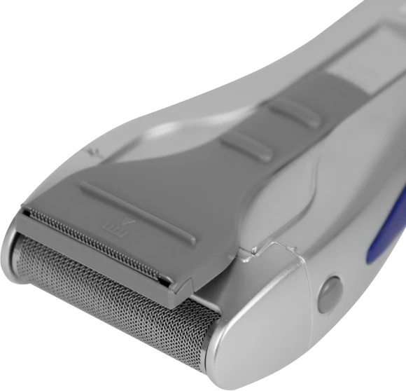 Бритва сетчатая Panasonic ES3042 реж.эл.:1 питан.:аккум. серебристый/синий