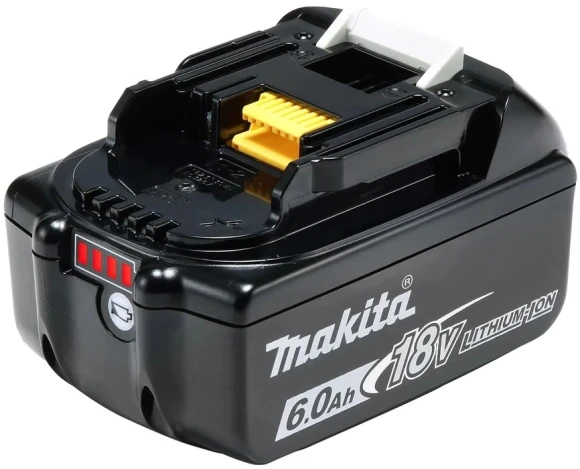 Батарея аккумуляторная Makita BL1860B LXT 18В 6Ач Li-Ion (632F69-8)