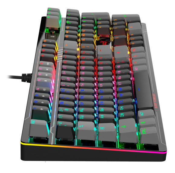 Клавиатура A4Tech Bloody B808N механическая черный/серый USB for gamer LED