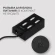 Разветвитель USB 2.0 Buro BU-HUB4-U2.0 4порт. черный