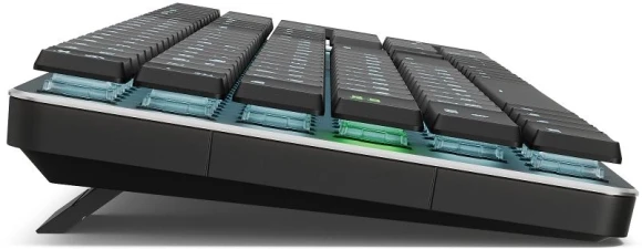 Клавиатура Оклик K953X механическая черный/серый USB Multimedia LED (1901086)