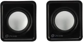Колонки Оклик OK-331 2.0 черный 6Вт
