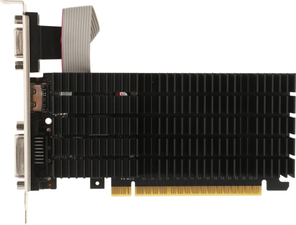 Видеокарта Afox PCI-E 2.0 AF710-1024D3L5 NVIDIA GeForce GT 710 1Gb 64bit GDDR3 954/1600 DVIx1 HDMIx1 CRTx1 HDCP Ret