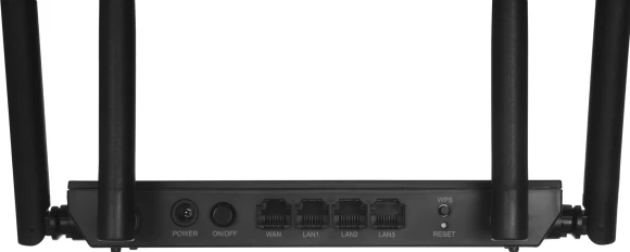 Роутер беспроводной Netis N3D AC1200 10/100BASE-TX черный