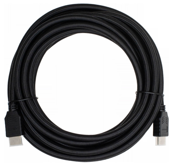 Кабель аудио-видео Cactus CS-HDMI.2-5 HDMI (m)/HDMI (m) 5м. позолоч.конт. черный Кабель аудио-видео Cactus CS-HDMI.2-5 HDMI (m)/HDMI (m) 5м. позолоч.конт. черный