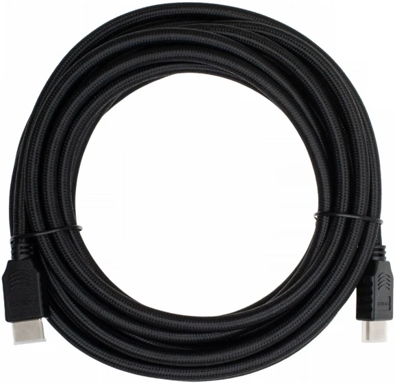 Кабель аудио-видео Cactus CS-HDMI.2-5 HDMI (m)/HDMI (m) 5м. позолоч.конт. черный Кабель аудио-видео Cactus CS-HDMI.2-5 HDMI (m)/HDMI (m) 5м. позолоч.конт. черный