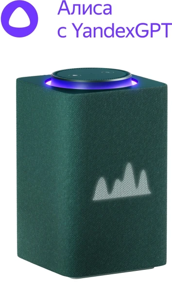 Умная колонка Yandex Станция Макс Zigbee Алиса зеленый 65W 1.0 BT/Wi-Fi 10м (YNDX-00053Z) Умная колонка Yandex Станция Макс Zigbee Алиса зеленый 65W 1.0 BT/Wi-Fi 10м (YNDX-00053Z)