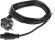 Кабель Buro IEC C5 (3-pin) Евровилка 3м (BU-PCAB-3-3PIN)