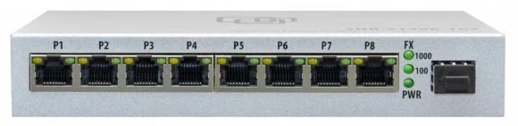 Коммутатор SNR SNR-S1908-1GS (L2) 8x100Мбит/с 1SFP неуправляемый Коммутатор SNR SNR-S1908-1GS (L2) 8x100Мбит/с 1SFP неуправляемый