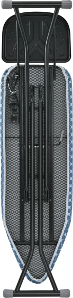 Гладильная доска Starwind SW-IB1550 122x38см рег.высот. черный/синий Гладильная доска Starwind SW-IB1550 122x38см рег.высот. черный/синий