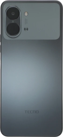 Смартфон Tecno Spark Go 3 128Gb 4Gb черный моноблок 3G 4G 2Sim 6.75" 720x1600 Android 15 13Mpix 802.11 a/b/g/n/ac GPS GSM900/1800 Protect microSD max1024Gb