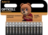 Батарея Opticell Professional LR03 AAA (12шт) блистер Батарея Opticell Professional LR03 AAA (12шт) блистер