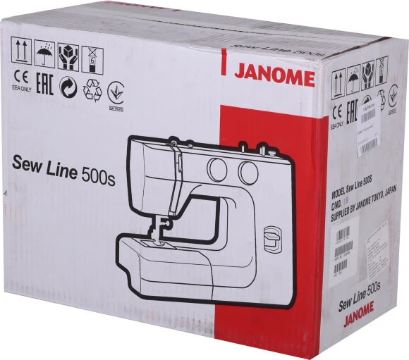 Швейная машина Janome Sew Line 500s белый