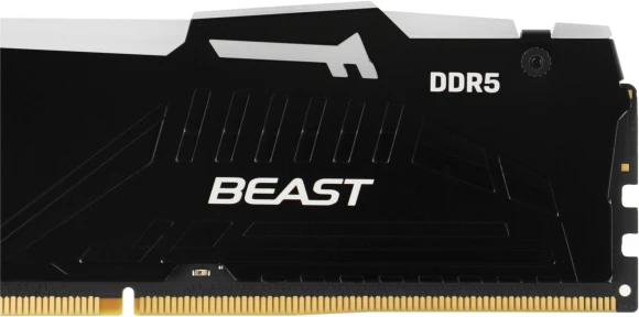 Память DDR5 32Gb 5200MHz Kingston KF552C40BBA-32 Fury Beast Black RGB RTL Gaming PC5-41600 CL40 DIMM 288-pin 1.25В dual rank с радиатором Ret Память DDR5 32Gb 5200MHz Kingston KF552C40BBA-32 Fury Beast Black RGB RTL Gaming PC5-41600 CL40 DIMM 288-pin 1.25В dual rank с радиатором Ret