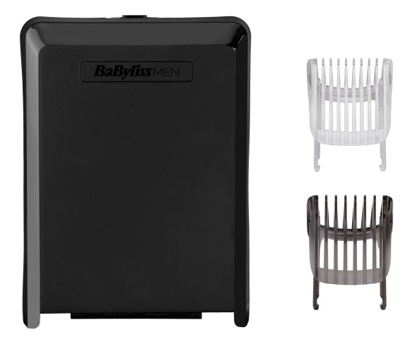 Машинка для стрижки Babyliss E978E черный (насадок в компл:2шт)