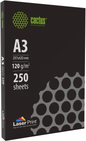 Бумага Cactus CS-LPA4120500 A4 марка A/120г/м2/500л./белый CIE170% для лазерной печати Бумага Cactus CS-LPA4120500 A4 марка A/120г/м2/500л./белый CIE170% для лазерной печати