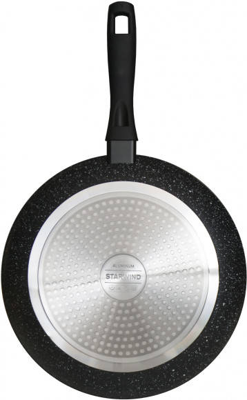 Сковорода Starwind Optimum induction SW-OPI2028 круглая 28см покрытие: Xylan Plus ручка несъемная (без крышки) черный