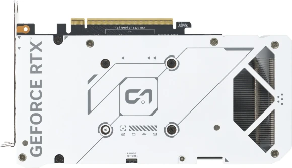 Видеокарта Asus PCI-E 5.0 DUAL-RTX5060TI-O8G-WHITE NVIDIA GeForce RTX 5060TI 8Gb 128bit GDDR7 2602/28000 HDMIx1 DPx3 HDCP Ret
