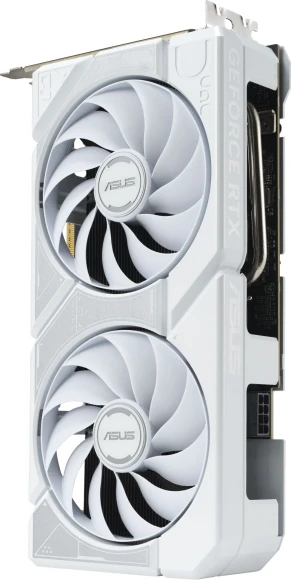 Видеокарта Asus PCI-E 5.0 DUAL-RTX5060TI-O8G-WHITE NVIDIA GeForce RTX 5060TI 8Gb 128bit GDDR7 2602/28000 HDMIx1 DPx3 HDCP Ret