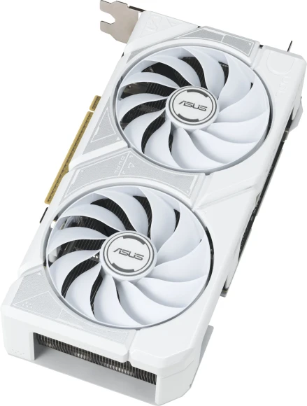 Видеокарта Asus PCI-E 5.0 DUAL-RTX5060TI-O8G-WHITE NVIDIA GeForce RTX 5060TI 8Gb 128bit GDDR7 2602/28000 HDMIx1 DPx3 HDCP Ret