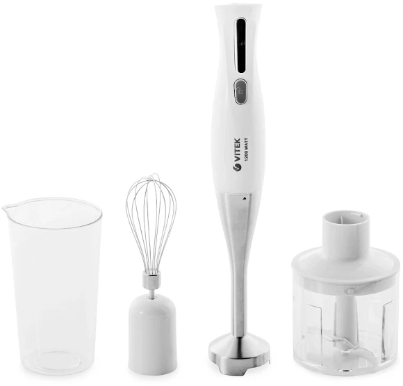 Блендер погружной Vitek VT-8536 1200Вт белый