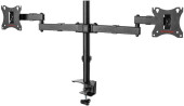 Кронштейн для мониторов Arm Media LCD-T04 черный 15"-28" макс.14кг настольный поворот и наклон Кронштейн для мониторов Arm Media LCD-T04 черный 15"-28" макс.14кг настольный поворот и наклон