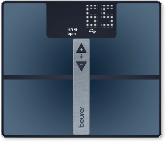 Весы напольные электронные Beurer BF980 WIFI/BT макс.180кг черный Весы напольные электронные Beurer BF980 WIFI/BT макс.180кг черный