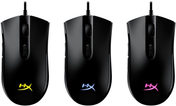 Мышь HyperX Pulsefire Core черный оптическая 6200dpi USB 6but (4P4F8AA)