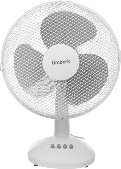 Вентилятор настольный Timberk T-DF1201 38Вт скоростей:3 белый