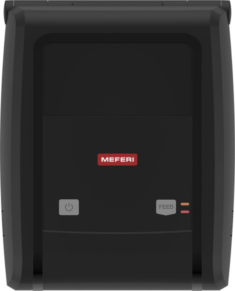 Термопринтер Meferi MP4000D (MP4000D-TR2P111W0B0) 203dpi 152мм/с/USB/RS232/Eth для печ.накл. черный