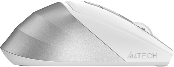 Мышь A4Tech Fstyler FB45CS Air белый оптическая 2000dpi silent беспров. BT/Radio USB 7but (FB45CS AIR USB (SILVER WHITE))