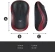 Мышь Logitech M185 черный/красный оптическая 1000dpi беспров. USB для ноутбука 2but (910-002633)
