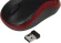 Мышь Logitech M185 черный/красный оптическая 1000dpi беспров. USB для ноутбука 2but (910-002633)