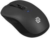 Мышь Оклик 610MWC черный оптическая 1600dpi беспров. USB/USB-C для ноутбука 6but (1158012)