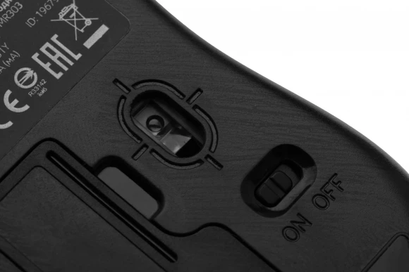 Мышь Acer OMR303 черный оптическая 1600dpi беспров. USB 6but (ZL.MCECC.01Y)